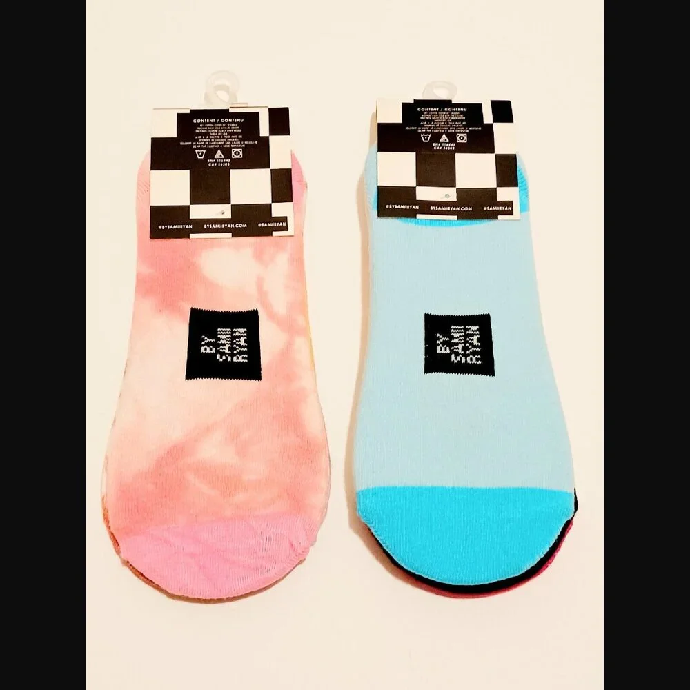 By Samii Ryan 6 Pairs No Show Socks Size 5-10 NWT